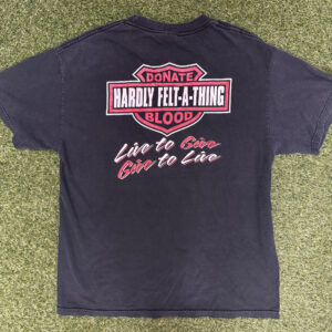 Donate Blood Harley Bootleg / 1990's / Large